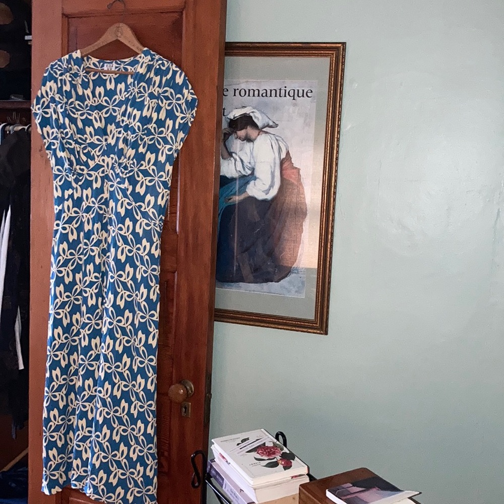 Ulf Andersson 40’s style Kristina cap-sleeve dress